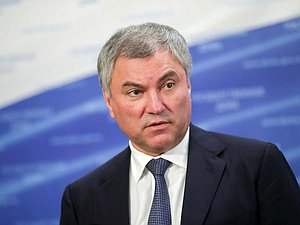 Chairman of the State Duma Viacheslav Volodin