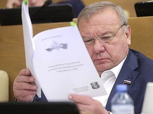 Председатель Комитета по обороне Владимир Шаманов