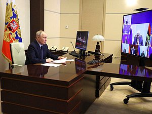 Совещание Президента РФ с постоянными членами Совета Безопасности. Фото: kremlin.ru