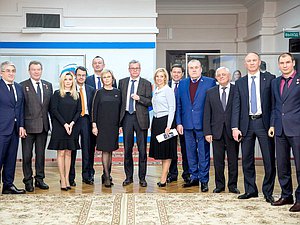 Встреча депутатской группы по связям с парламентом Австрийской Республики с вновь назначенным Чрезвычайным и Полномочным Послом Австрийской Республики в РФ Йоханнесом Айгнером