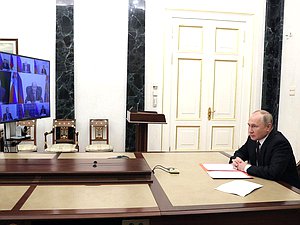 Совещание с постоянными членами Совета Безопасности. Фото: kremlin.ru