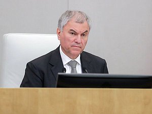 Председатель Государственной Думы Вячеслав Володин