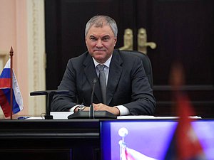 Chairman of the State Duma Vyacheslav Volodin