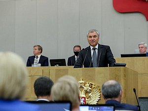 Председатель Государственной Думы Вячеслав Володин