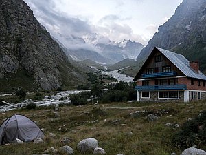 горы туризм Россия отель палатка отдых
