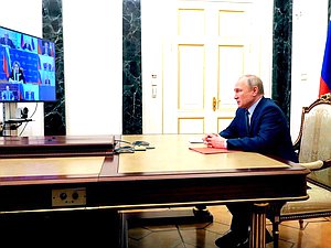 Совещание с постоянными членами Совета Безопасности. Фото: kremlin.ru