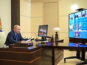 Совещание с постоянными членами Совета Безопасности. Фото: kremlin.ru