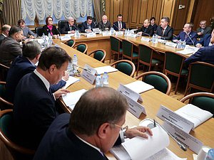 Совместное заседание Комитета по финансовому рынку и Комитета по бюджету и налогам на тему «Об основных направлениях единой государственной денежно-кредитной политики на 2020 год и на период 2021 и 2022 годов» с участием Председателя Центробанка РФ Эльвиры Набиуллиной