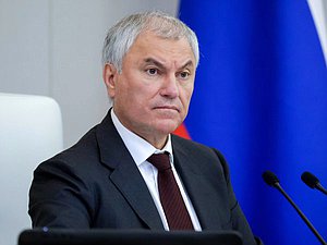 Председатель Государственной Думы Вячеслав Володин