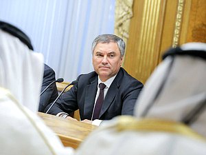 Председатель Государственной Думы Вячеслав Володин