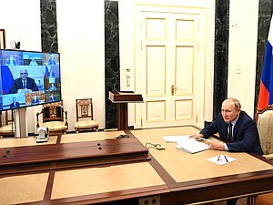 Заседание Совета по стратегическому развитию и национальным проектам. Фото: kremlin.ru