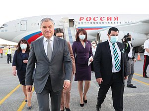 Chairman of the State Duma Vyacheslav Volodin