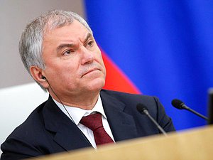 Председатель Государственной Думы Вячеслав Володин