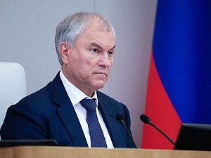 Председатель Государственной Думы Вячеслав Володин