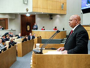 Speaker of the National Assembly of the Republic of Zimbabwe Jacob Mudenda