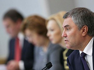 Председатель Государственной Думы Вячеслав Володин
