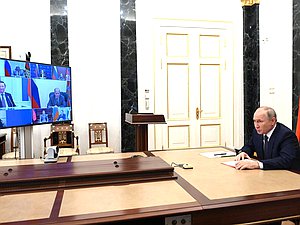 Совещание с постоянными членами Совета Безопасности. Фото: kremlin.ru