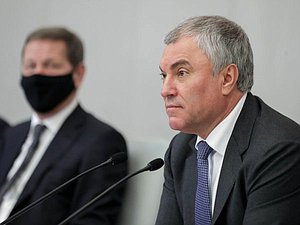 Председатель Государственной Думы Вячеслав Володин