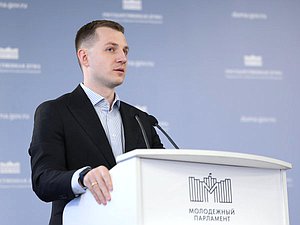 Председатель Комитета по молодежной политике Артем Метелев