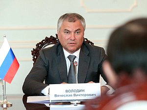 Chairman of the State Duma Viacheslav Volodin