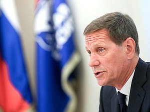 Первый заместитель Председателя Государственной Думы Александр Жуков