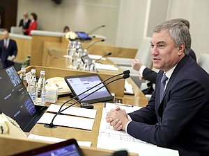 Председатель Государственной Думы Вячеслав Володин
