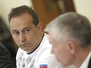 Председатель Комитета по физической культуре и спорту Дмитрий Свищев