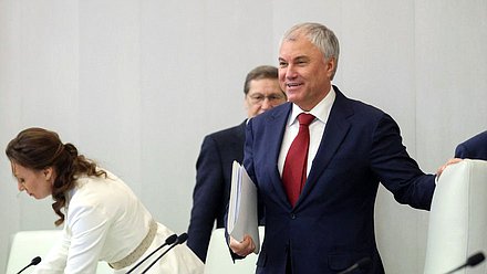Председатель Государственной Думы Вячеслав Володин