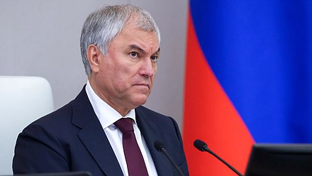 Председатель Государственной Думы Вячеслав Володин