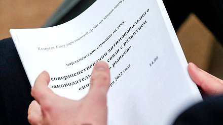 Парламентские слушания Комитета по защите конкуренции на тему «О совершенствовании антимонопольного законодательства в связи с развитием «цифровых» рынков»
