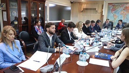 Заседание Молодежного парламента при Государственной Думе