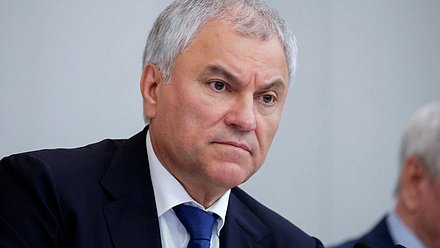 Председатель Государственной Думы Вячеслав Володин