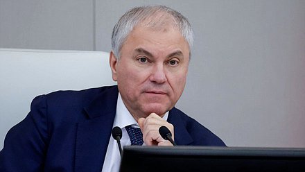 Председатель Государственной Думы Вячеслав Володин