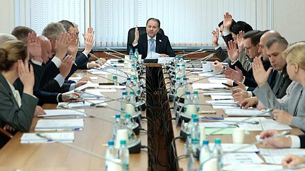 Заседание Комитета по охране здоровья