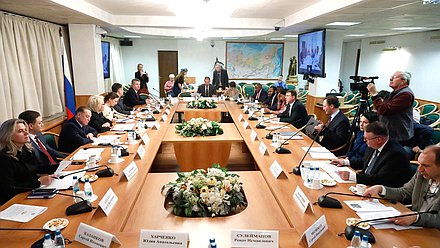 Встреча депутатской группы Государственной Думы по связям с парламентами Республики Конго, Демократической Республики Конго, с группой дружбы «ДРК — Россия» Национального собрания Демократической Республики Конго