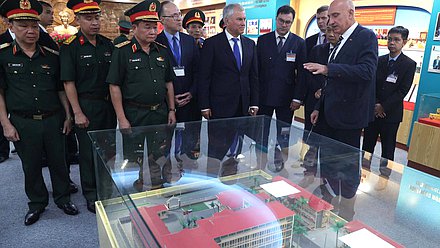 Chairman of the State Duma Vyacheslav Volodin at Russia-Vietnam Tropical Science and Technology Research Center