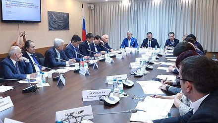 Заседание Комитета по экологии, природным ресурсам и охране окружающей среды
