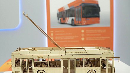 Открытие выставки «Трамвай и троллейбус в Российской Федерации»