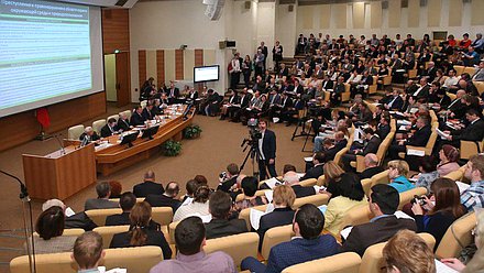 Расширенное заседание Высшего экологического совета Комитета Государственной Думы по природным ресурсам, природопользованию и экологии на тему «Обзор правоприменительной практики и проблемы реализации ключевых законодательных актов в области охраны окружающей среды и природопользования, принятых в период работы Государственной Думы 6 созыва».

