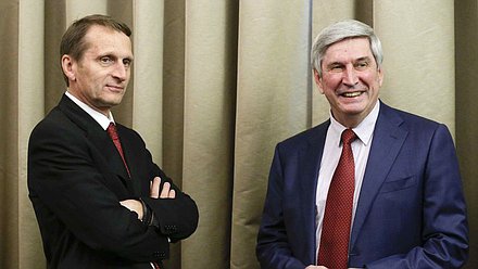 Встреча Председателя Государственной Думы
Федерального Собрания Российской Федерации С.Е.Нарышкина
с Председателем Парламентской Ассамблеи Организации  
по безопасности и сотрудничеству в Европе И.Канервой.

