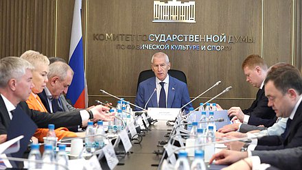 Председатель Комитета по физической культуре и спорту Олег Матыцин
