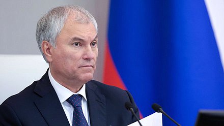 Председатель Государственной Думы Вячеслав Володин