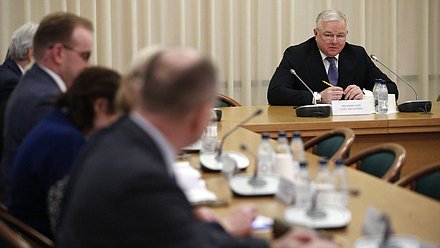 Заседание Экспертного совета Комитета по охране здоровья