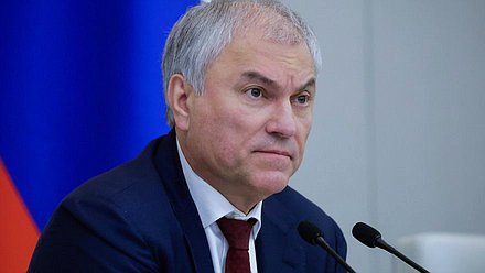 Председатель Государственной Думы Вячеслав Володин