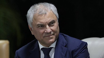 Jefe de la Duma Estatal Vyacheslav Volodin