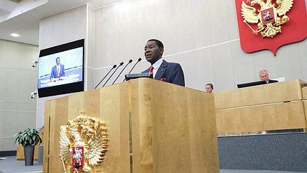 President of the Republic of Equatorial Guinea Teodoro Obiang Nguema Mbasogo