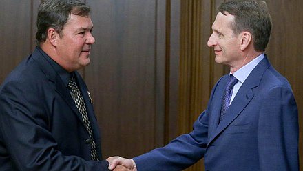 Встреча Председателя Государственной Думы 
 С.Е.Нарышкина 
c кубинскими героями-антитеррористами
