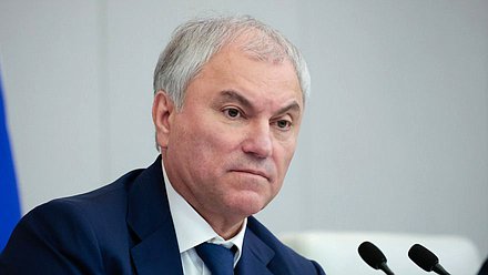 Председатель Государственной Думы Вячеслав Володин