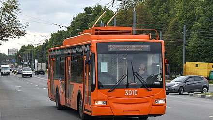 троллейбус транспорт город нижний новгород