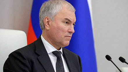 Председатель Государственной Думы Вячеслав Володин